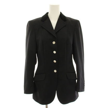 Hermes Tailored Jacket Single Black YT