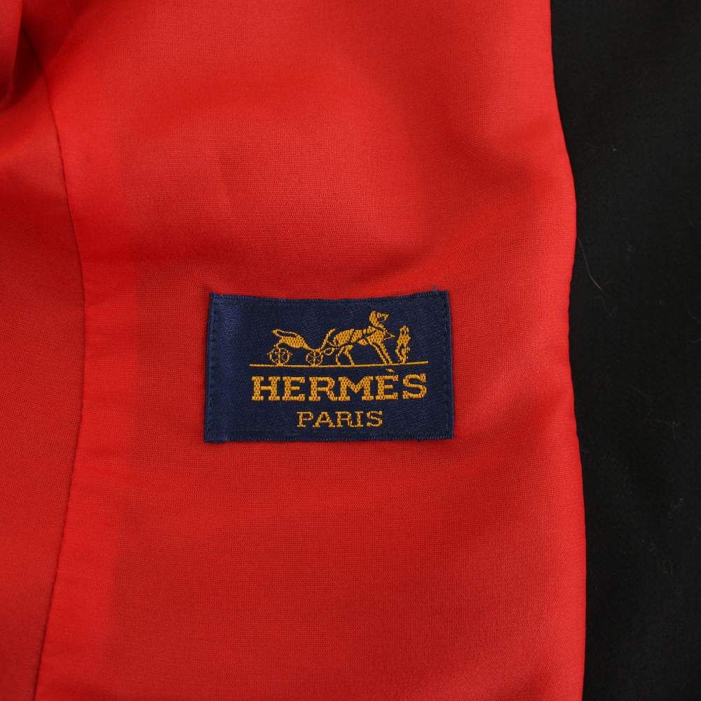 Hermes Tailored Jacket Single Black YT — view 5