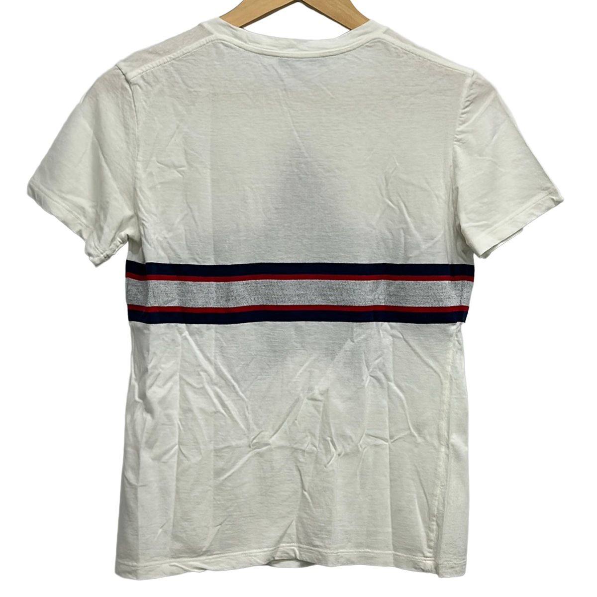 Dior Short Sleeve T-Shirt S White Dark Navy Red — view 2
