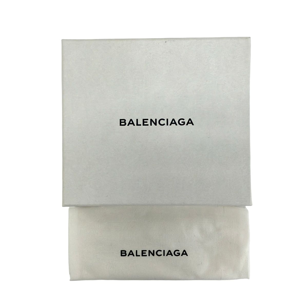 Balenciaga Trifold Wallet Essential Mini Pink Purple White Plaid Leather — view 6