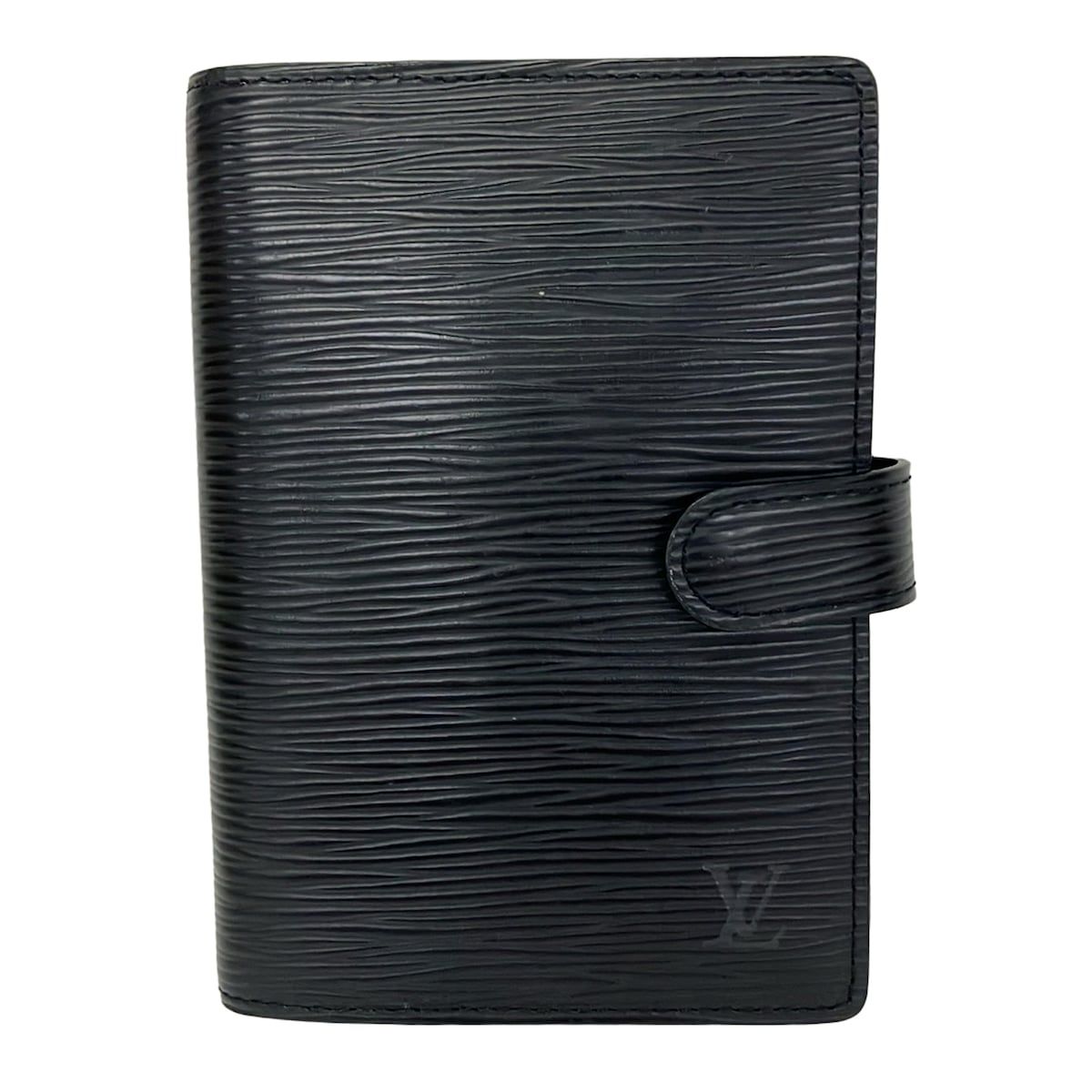 Louis Vuitton Notebook Epi Agenda PM Noir Leather