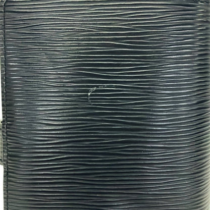 Louis Vuitton Notebook Epi Agenda PM Noir Leather — view 5