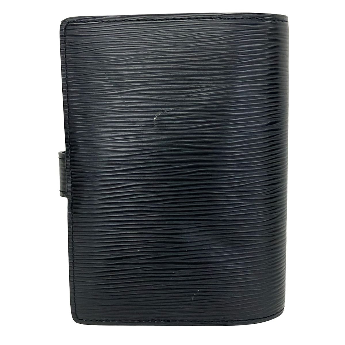 Louis Vuitton Notebook Epi Agenda PM Noir Leather — view 2