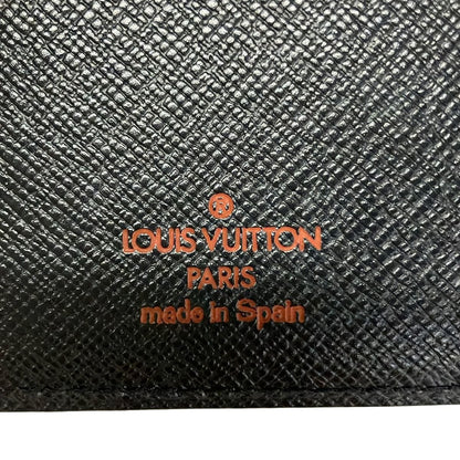 Louis Vuitton Notebook Epi Agenda PM Noir Leather — view 4