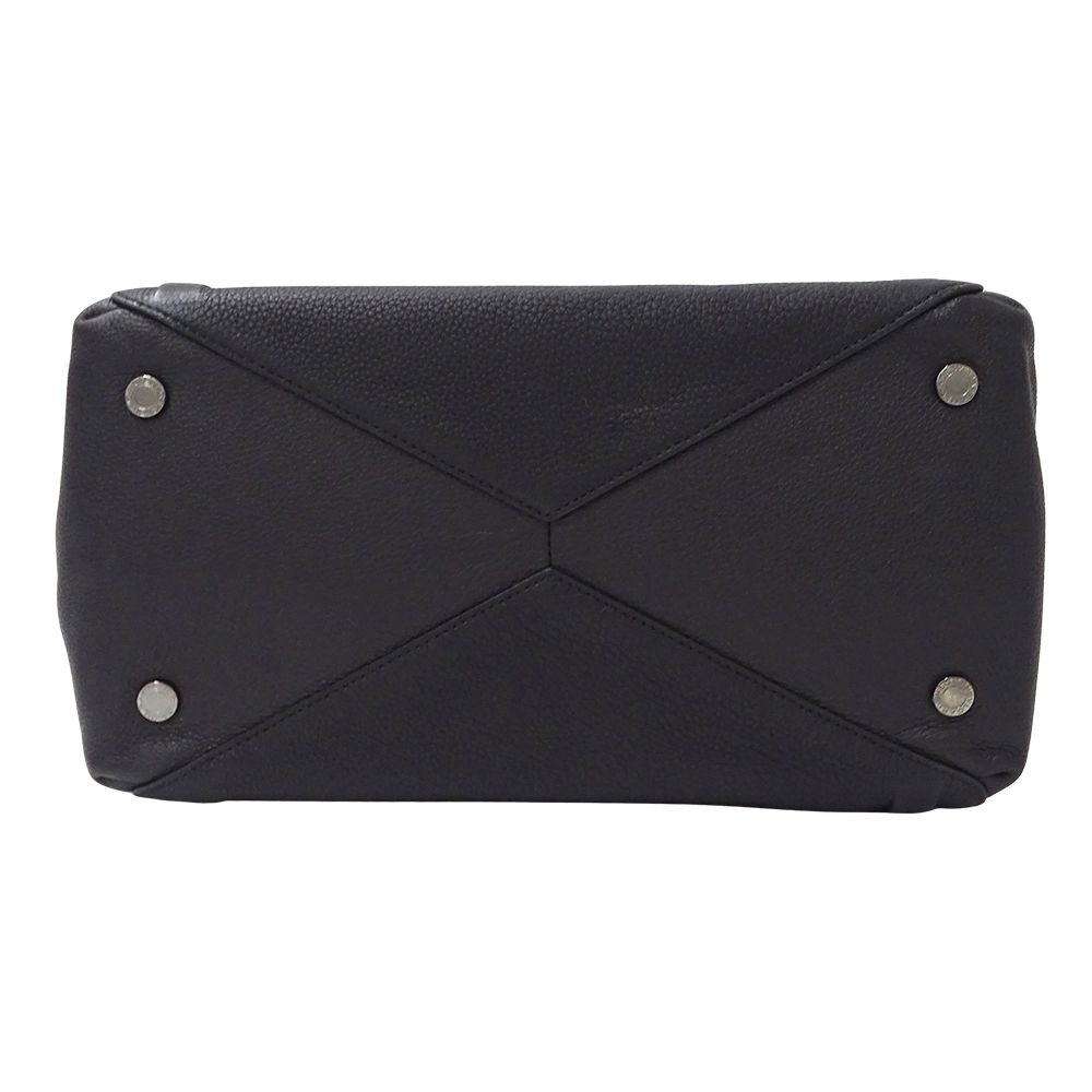 Bvlgari 2-Way Shoulder Bag Leather Black — view 3