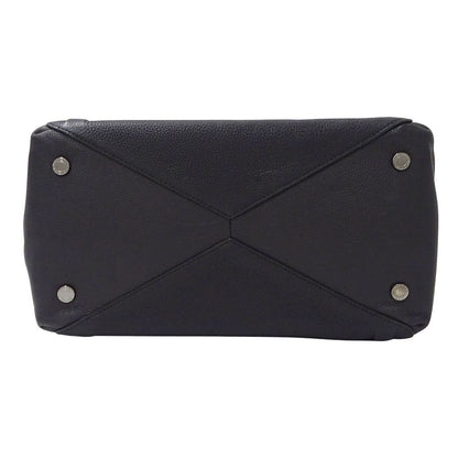 Bvlgari 2-Way Shoulder Bag Leather Black — view 3