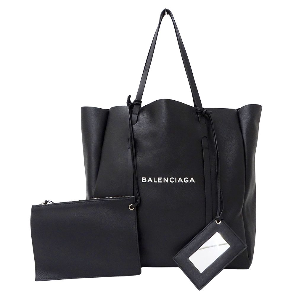 Balenciaga Tote Everyday M Leather Black Large