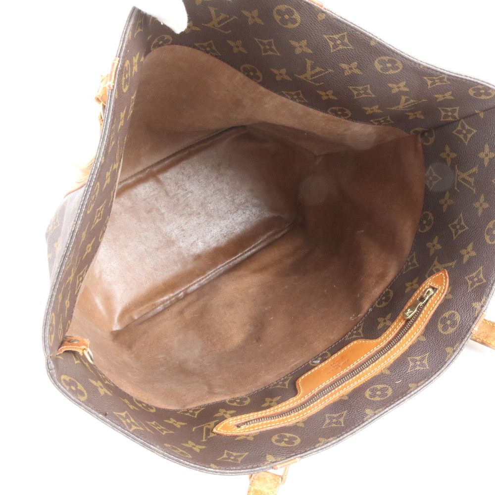 Louis Vuitton Monogram Sac Shopping Leather Tote Shoulder Enm — view 7