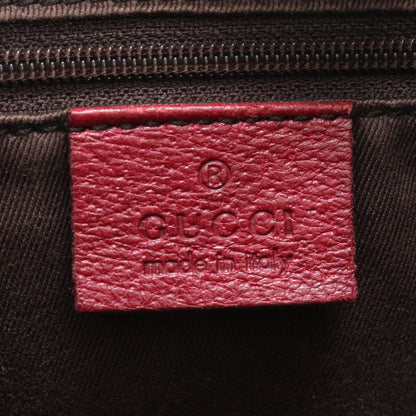 Gucci GG Canvas Leather Tote Shoulder Hand Enm — view 8