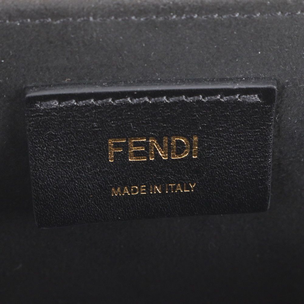 Fendi Box Oriental Leather Shoulder Bag Crossbody Pink Enm — view 8