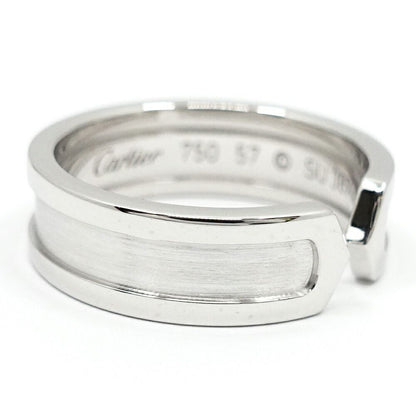 Cartier 18k White Gold C2 Ring 2C Bullion