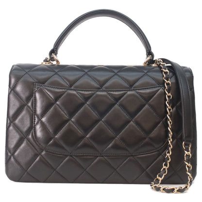 Chanel Black Lamb Gold Trendy CC 2-Way Handbag — view 3