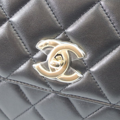 Chanel Black Lamb Gold Trendy CC 2-Way Handbag — view 5