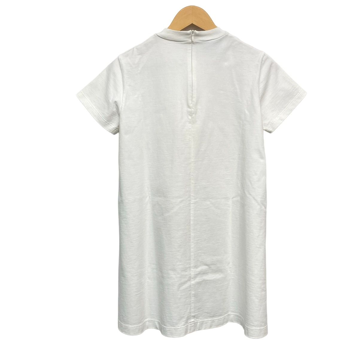 Prada Dress 40 M White Short Sleeve Mini — view 2