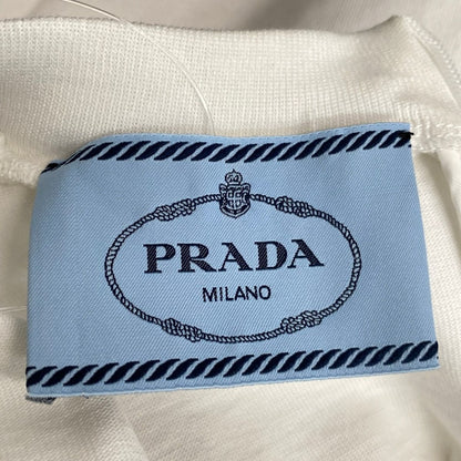 Prada Dress 40 M White Short Sleeve Mini — view 3