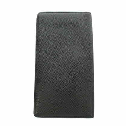 Louis Vuitton Taiga Porte Valle Carte Cles Billfold Wallet Bifold Leather Black — view 2