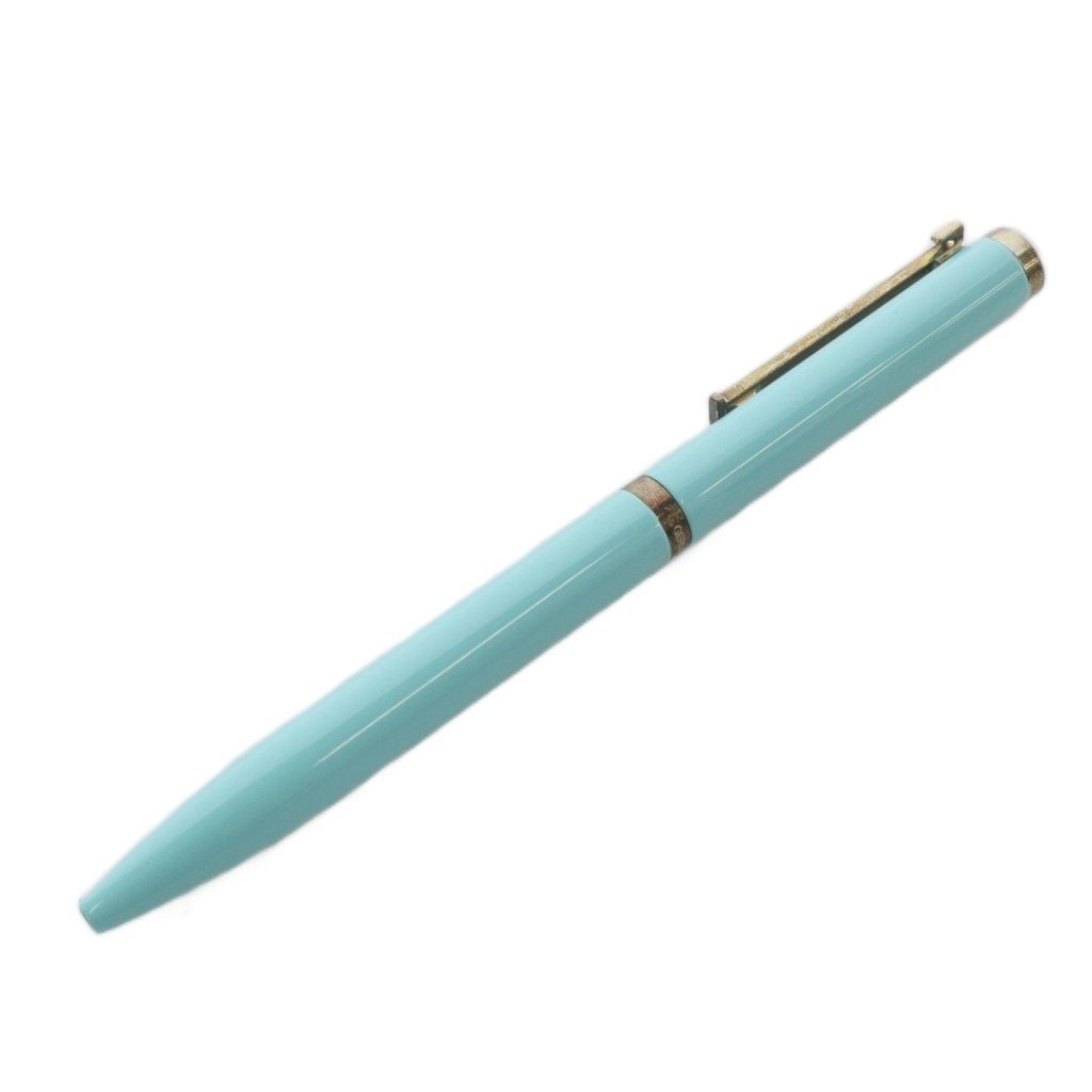 Tiffany & Co Executive T Clip Ballpoint Pen Cobalt Blue — view 2