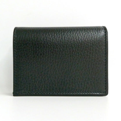 Gucci Double Small Wallet Leather Black Gold — view 2
