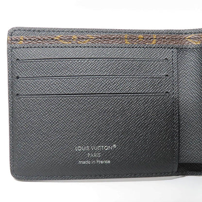 Louis Vuitton Monogram Macassar Portefeuille Miltiple Wallet — view 7