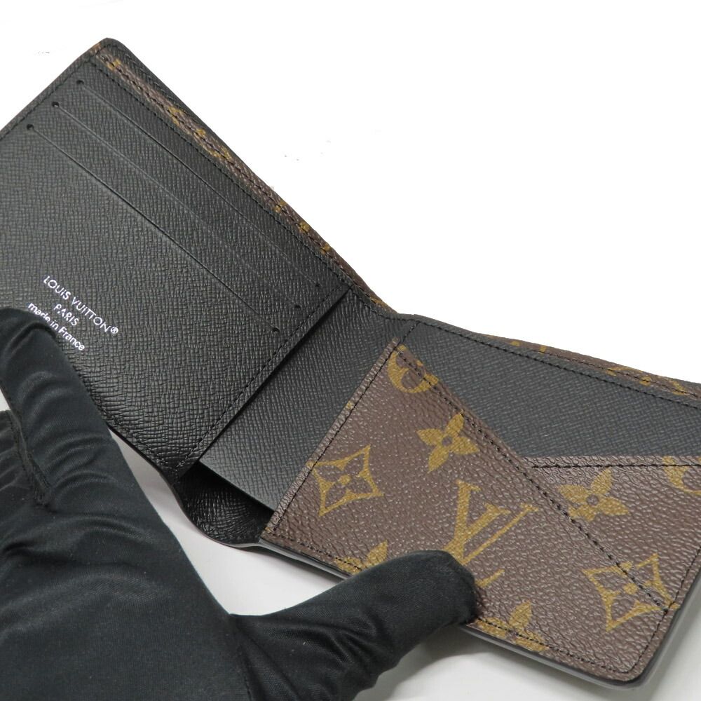 Louis Vuitton Monogram Macassar Portefeuille Miltiple Wallet — view 5