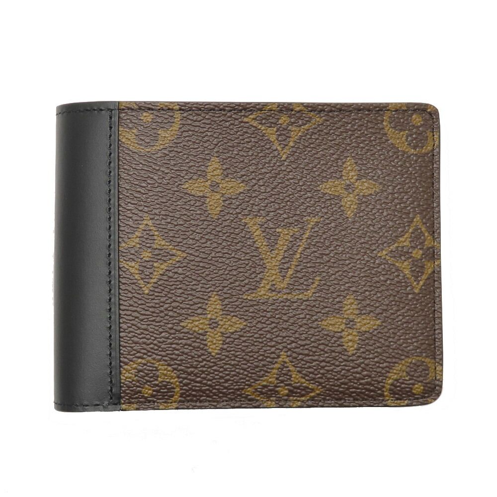 Louis Vuitton Monogram Macassar Portefeuille Miltiple Wallet