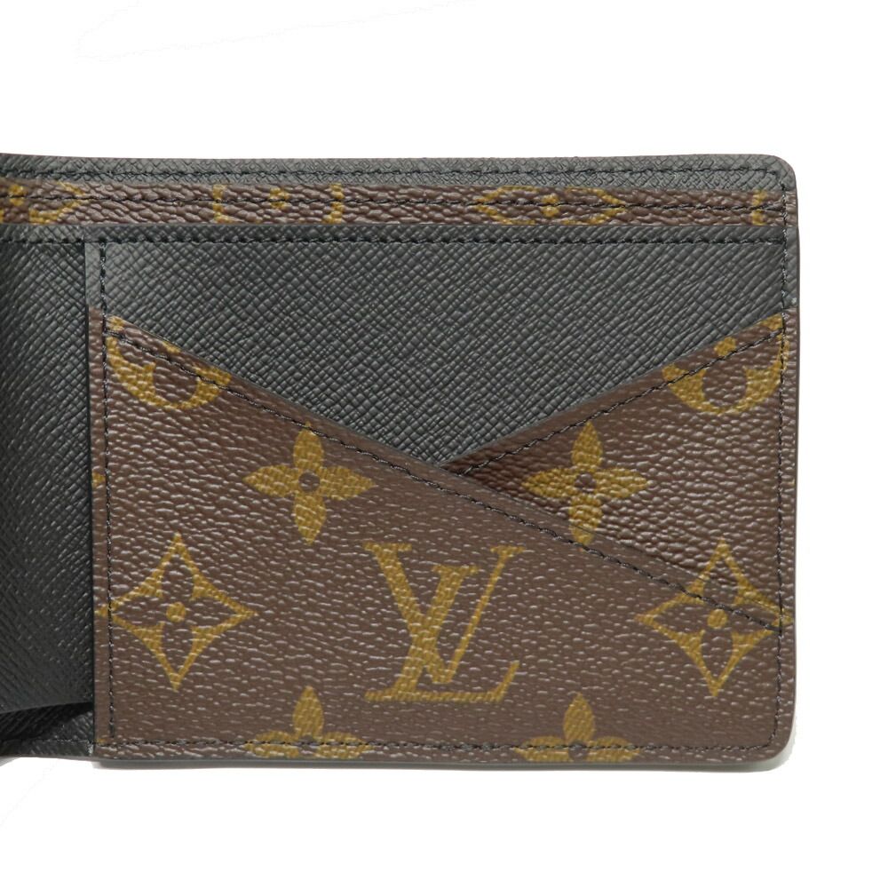 Louis Vuitton Monogram Macassar Portefeuille Miltiple Wallet — view 6