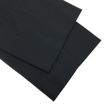 Hermes Wool Stretch Wide Trousers Pants Black 42 — view 5