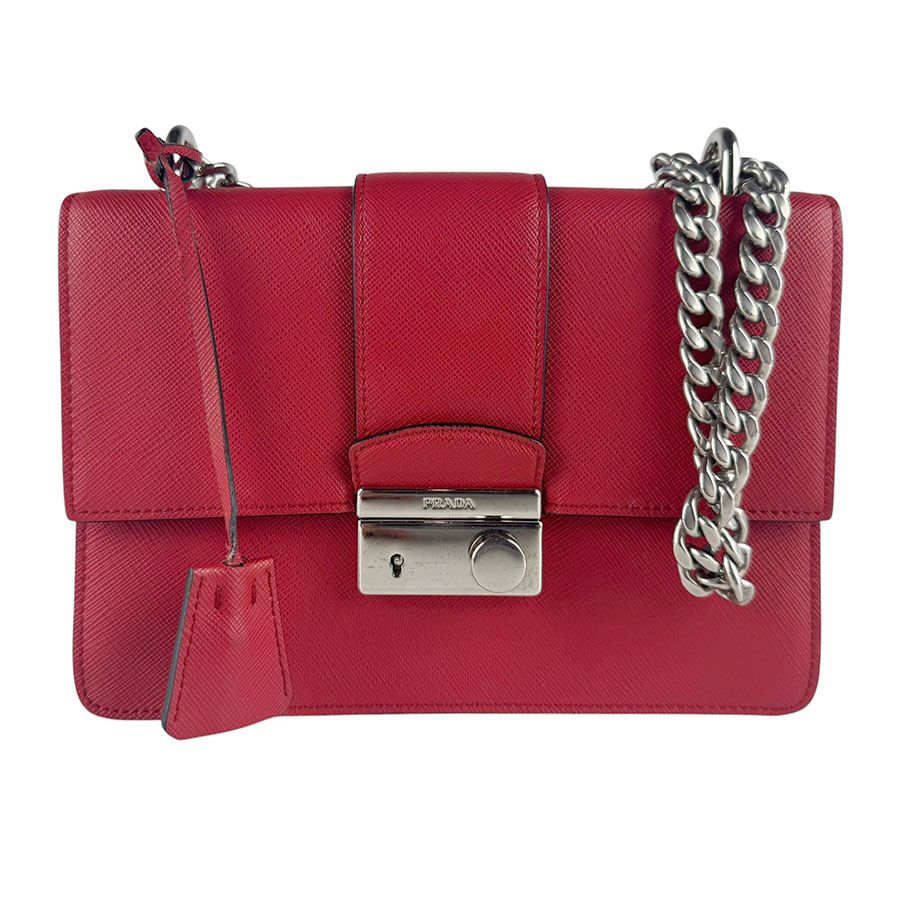 Prada Shoulder Bag Red