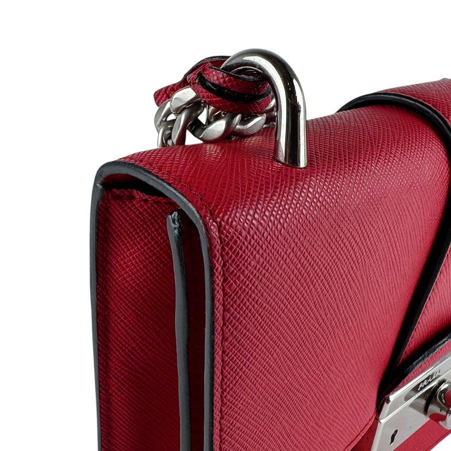 Prada Shoulder Bag Red — view 6