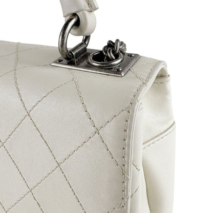 Chanel Shoulder Bag Ivory — view 7