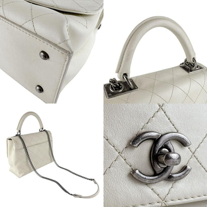 Chanel Shoulder Bag Ivory — view 9