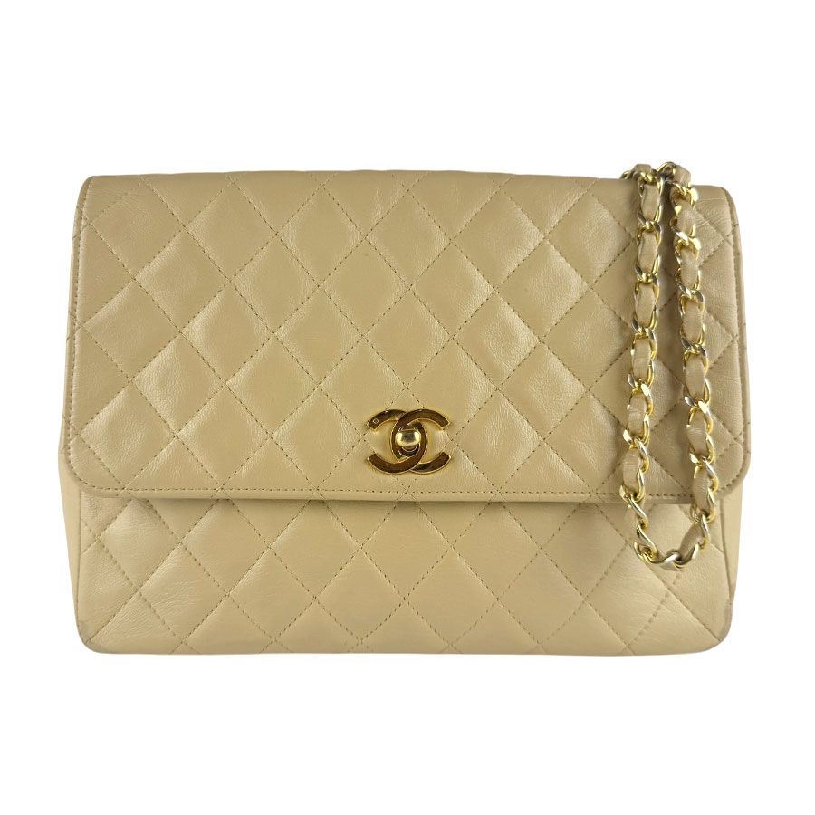 Chanel Shoulder Bag Beige