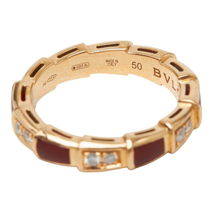 Bvlgari Serpenti Vipa Ring 50 18k Pink Gold — view 7