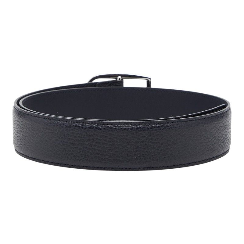 Gucci Belt 85 34 Navy Leather — view 3
