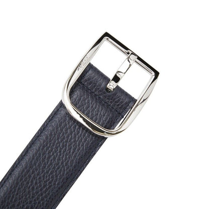 Gucci Belt 85 34 Navy Leather — view 5