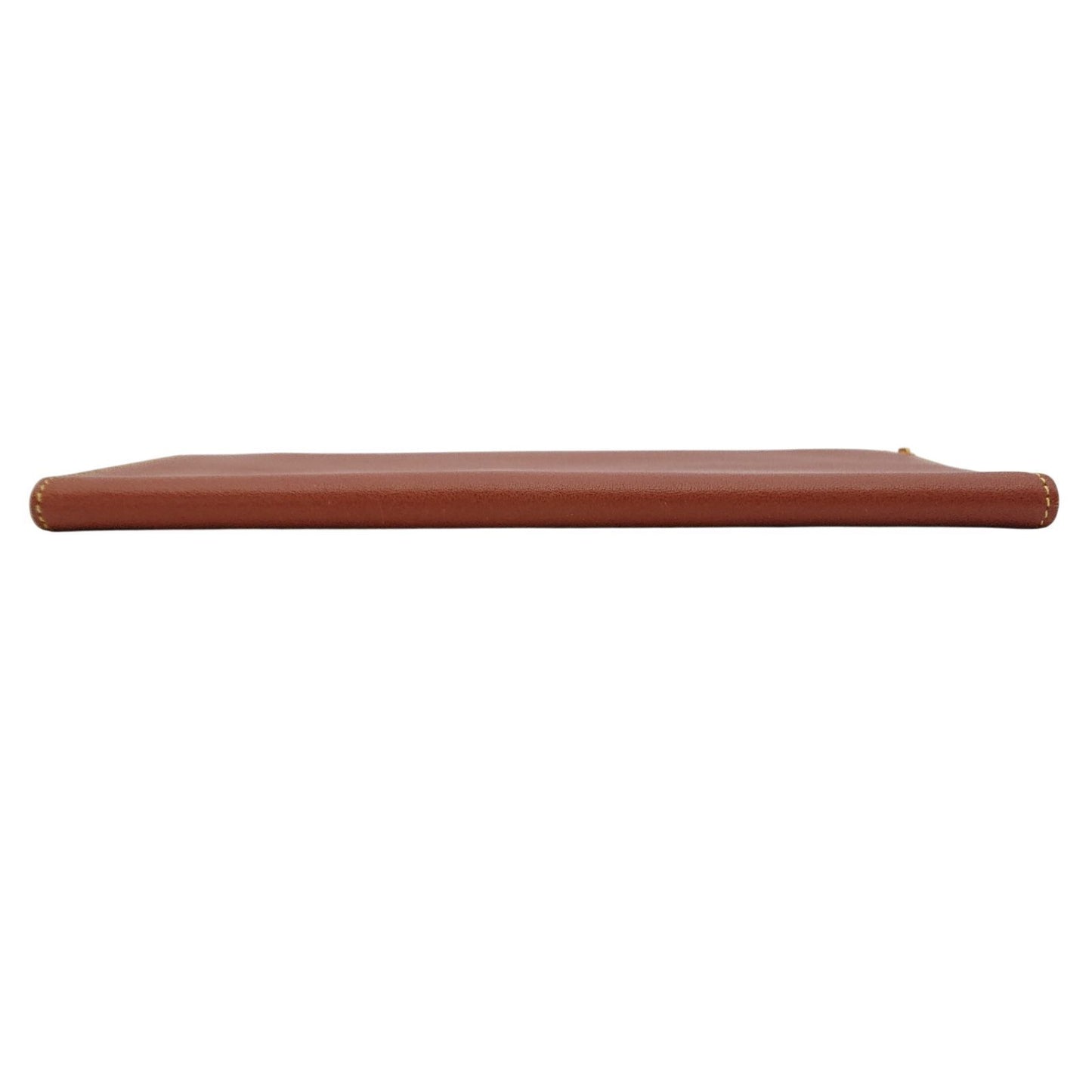 Loewe Vintage Long Bill Purse Brown No Coin Slim Protective Cloth — view 4