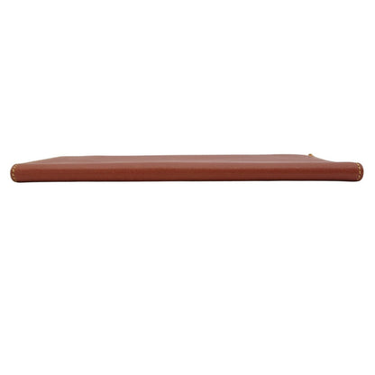 Loewe Vintage Long Bill Purse Brown No Coin Slim Protective Cloth — view 4
