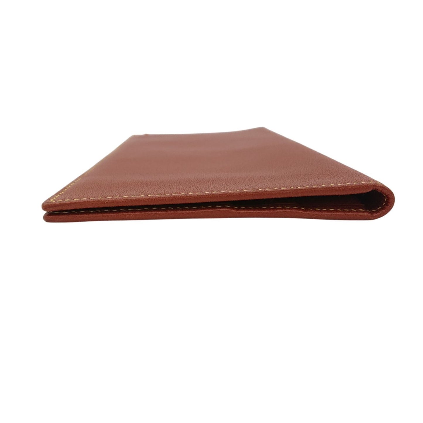 Loewe Vintage Long Bill Purse Brown No Coin Slim Protective Cloth — view 3