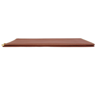 Loewe Vintage Long Bill Purse Brown No Coin Slim Protective Cloth — view 6