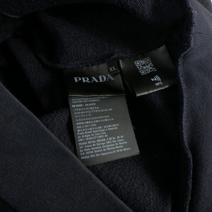 Prada Triangle Logo Sweatshirt Long Sleeve XL Navy — view 9