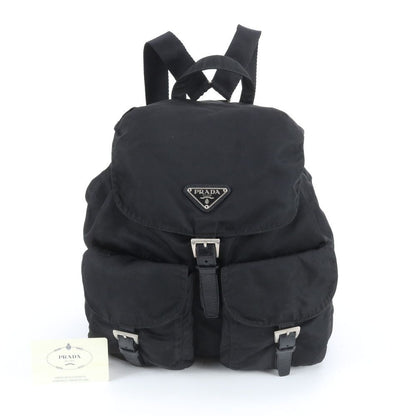Prada Tessuto Nylon Triangle Logo Backpack Rnm