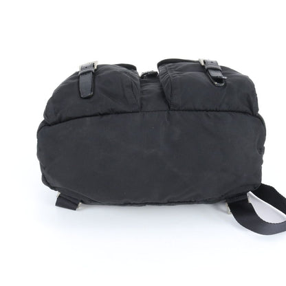Prada Tessuto Nylon Triangle Logo Backpack Rnm — view 6