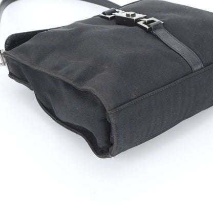 Gucci Jackie Leather Shoulder Bag Hand Black Enm — view 4