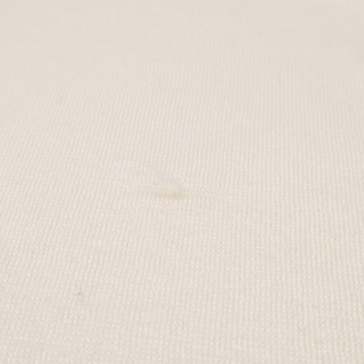 Chanel CC Logo Embroidery Cashmere Silk Scarf — view 6