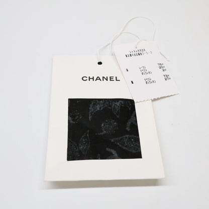 Chanel Velour Line Stone CC Logo Allover Pattern Short Sleeve Top 38 — view 9