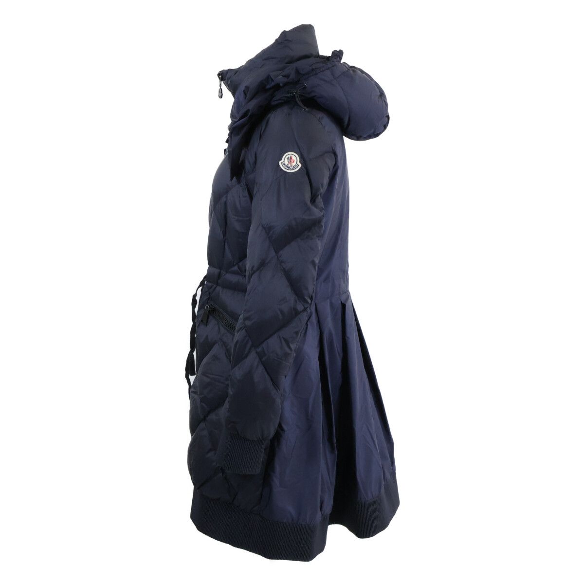 Moncler Verrerie Down Jacket with Hood — view 2