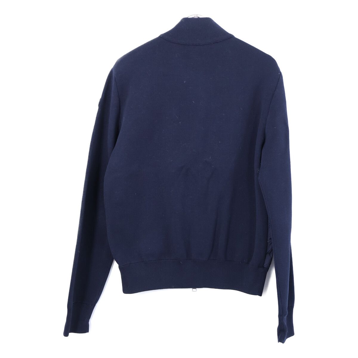 Moncler Cardigan Tricot Knit Down Jacket Contrast Zip Up — view 2