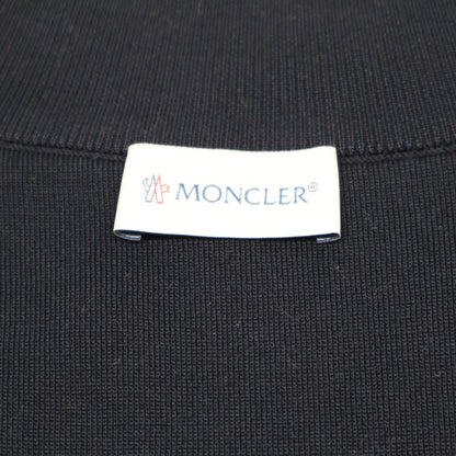 Moncler Cardigan Tricot Knit Down Jacket Contrast Zip Up — view 4