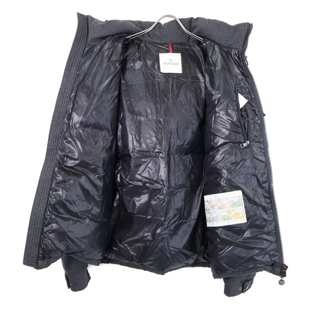 Moncler Montgenevre Wool Hooded Down Jacket — view 3