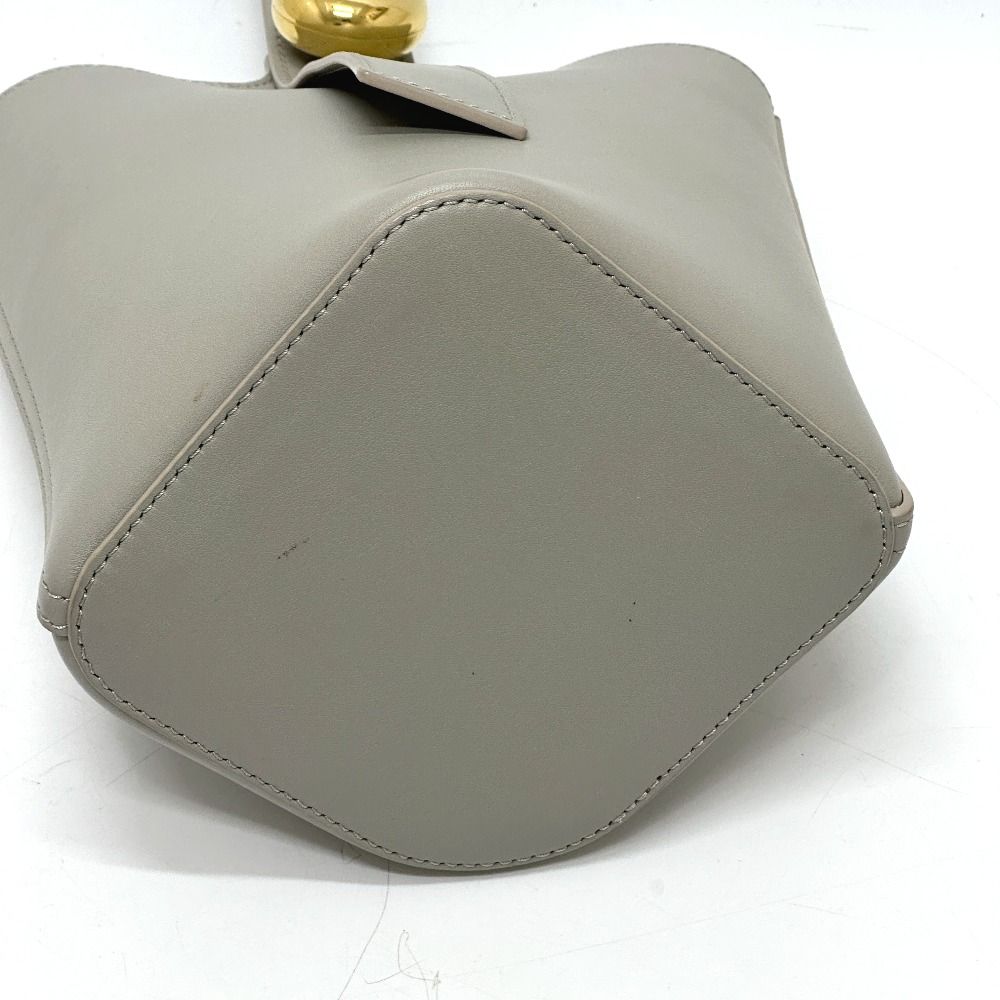 Loewe Shoulder Bag Pebble Leather Gray — view 7
